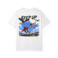 Keep Up Skateboard T-Shirt — Patriotic Eagle & American Flag Graphic
