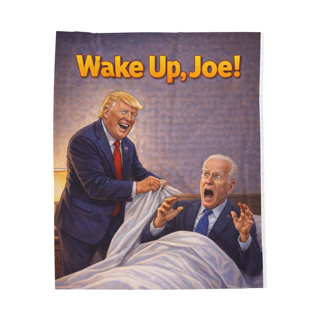 Wake Up, Joe! Plush Blanket